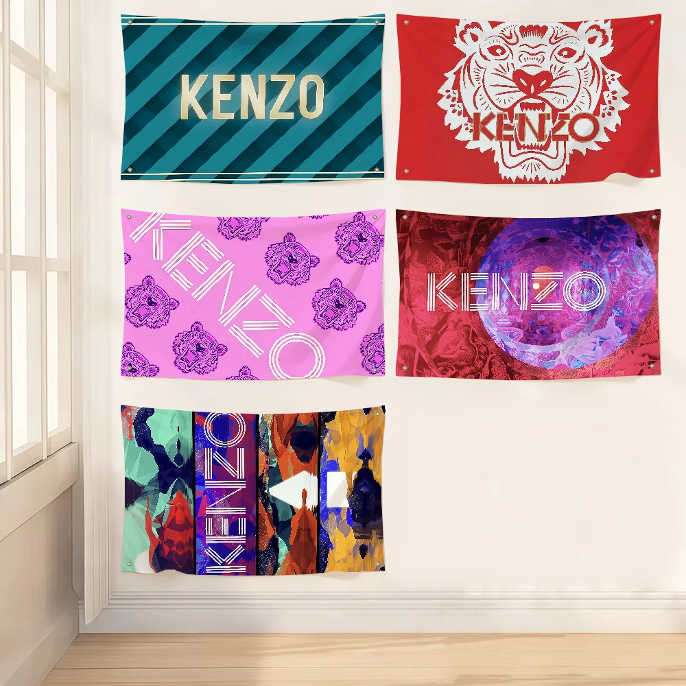 Bandera artística ciencia ficción habitación hogar moda decoración marca montaje en pared hogar K-KENZO decoración Banner
