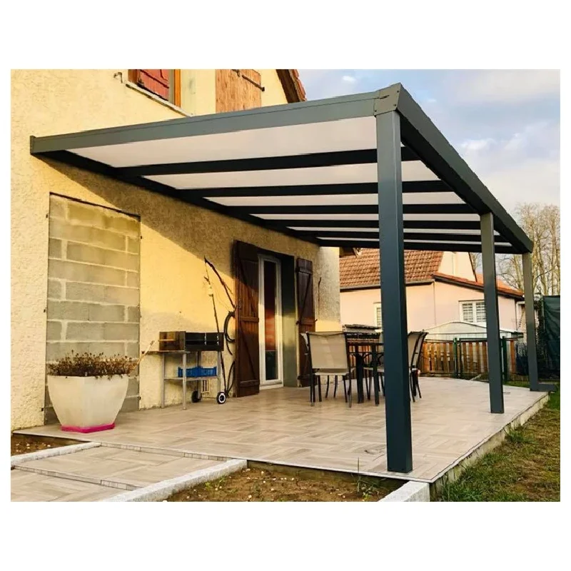 New Design Aluminum Bioclimatic Pergola Sun Shade Pergola Outdoo Gazebo, Lounge Wall Curtains