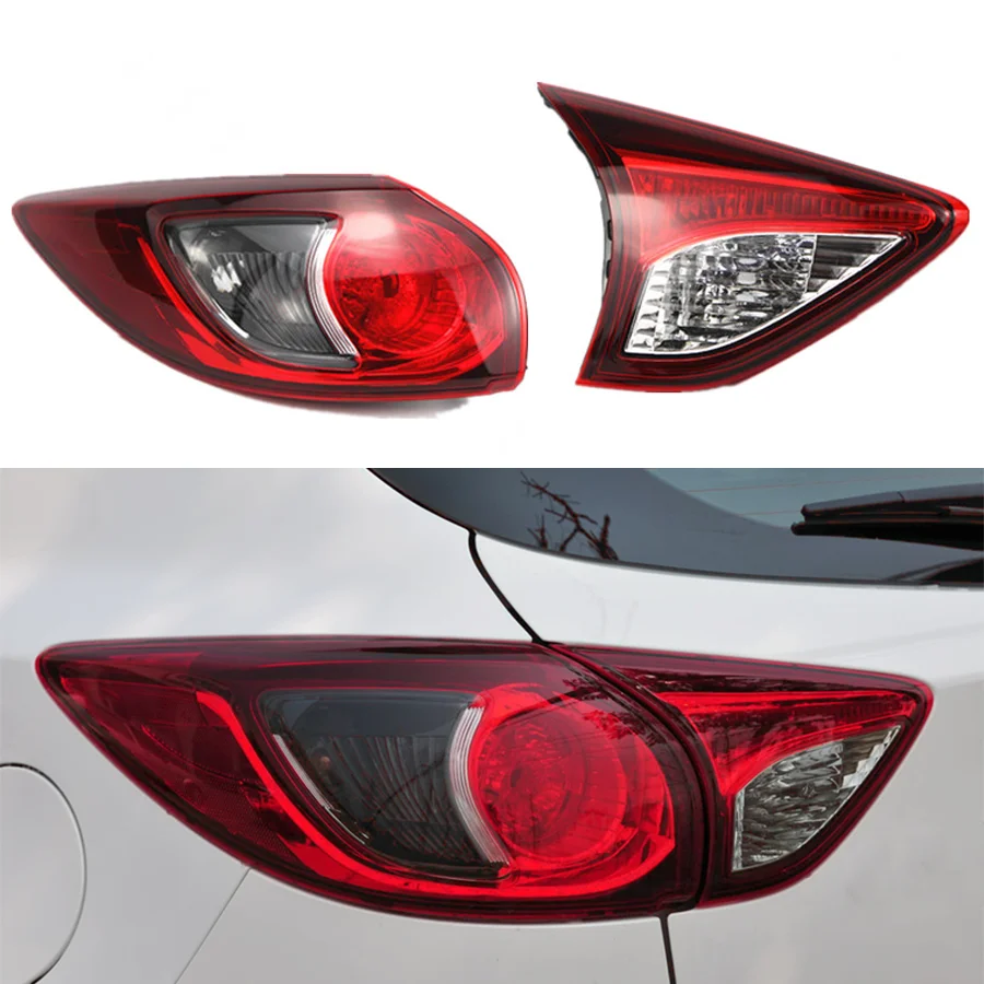 

Wooeight Car Rear Tail Light Brake Stop Turn Signal Lamp Taillight Taillamp For Mazda CX5 CX-5 2013 2014 2015 2016 2017-2021