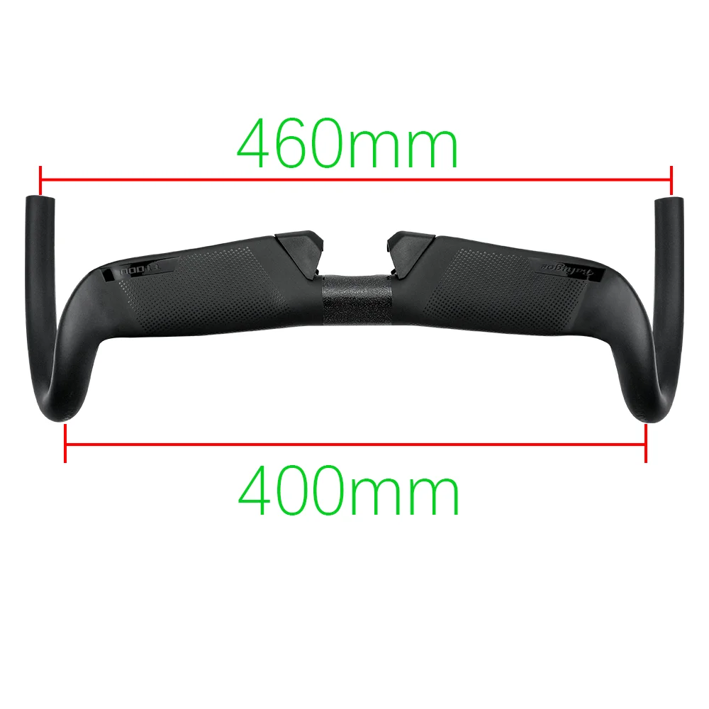 BALUGOE Gravel Bike Full Internal Wiring Professional Carbon Fiber Road Bicycle Handle All Internal Cables Fixed Bike Handlebar image 3