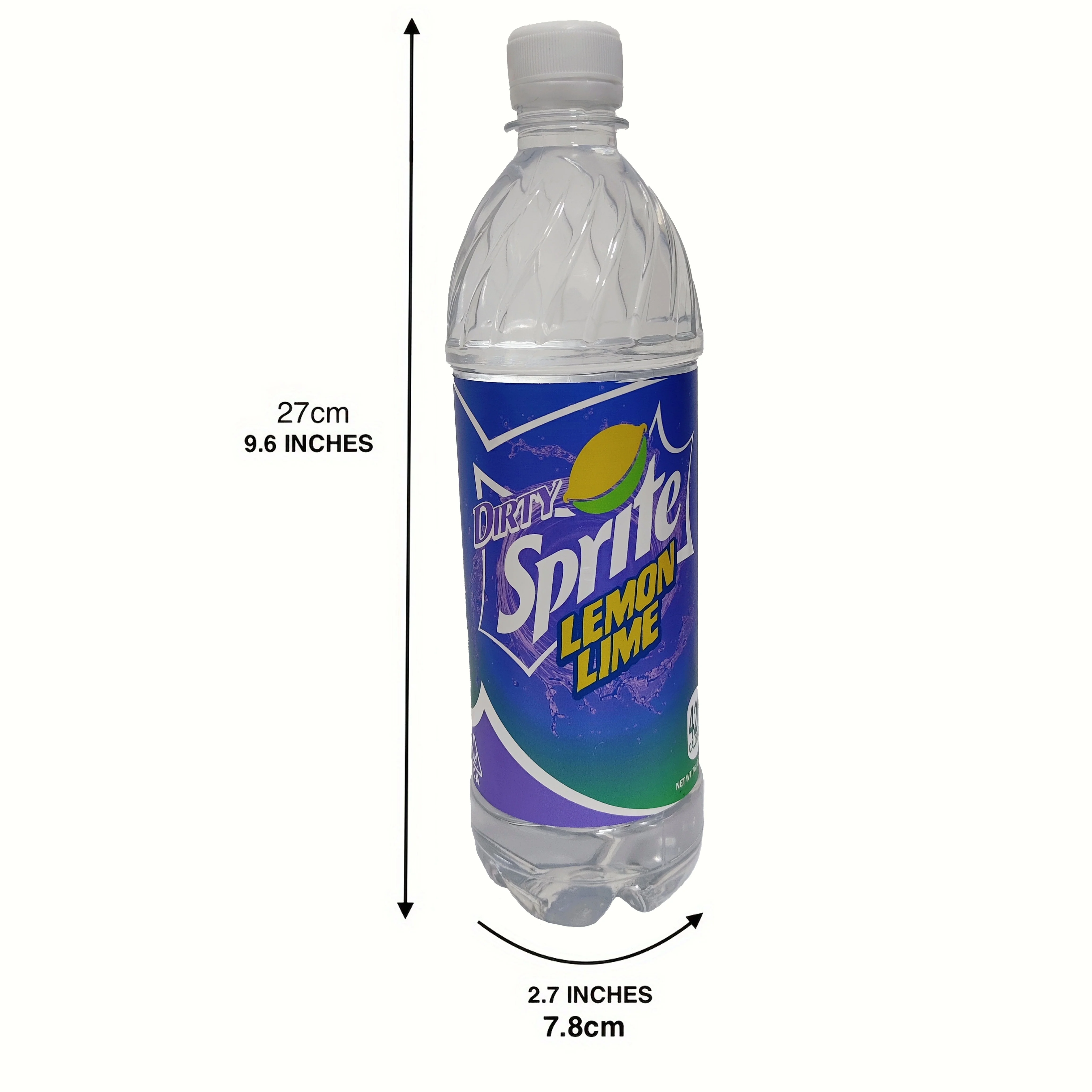 علبة تحويل آمنة لزجاجة المياه من Sprite، حاوية أمان مخفية مع حقيبة مقاومة للرائحة من الدرجة الغذائية للتخزين المنفص
