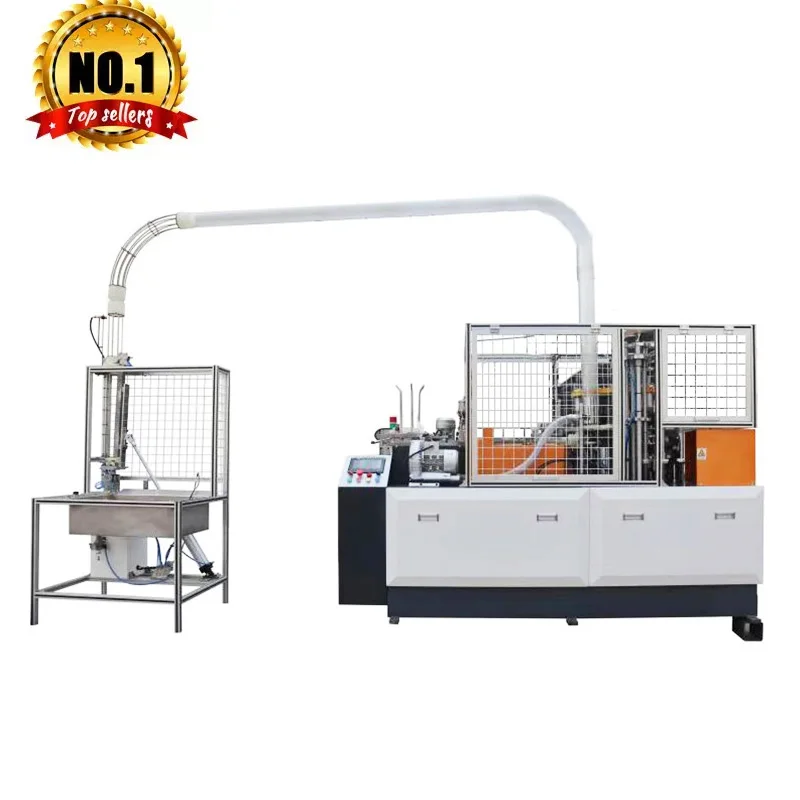 Paper Cup Forming Machine Eight Servo Drive High Speed 160 180pcs Min Customized for Double Wall Ice Cream Cup Factory Hot Sale