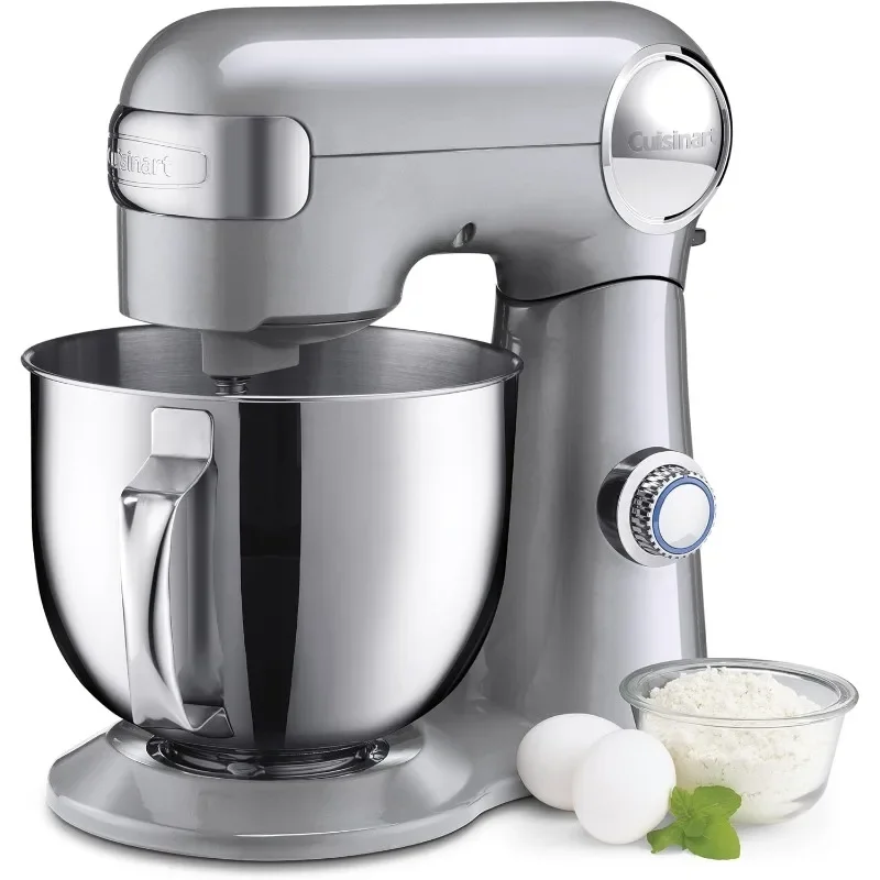 Cuisinart Stand Mixer Mixing Bowl Chef's Whisk Flat Mixing Paddle  self stirring  robots de cuisine  blender