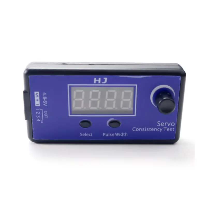 HJ 4-Channel RC Servo Tester Digital Steering ESC Consistency Control Multi-function 2us for Helicopter Airplane Car