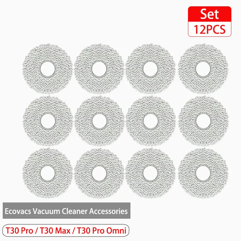 Voor Ecovacs Deebot T30 Pro Omni/T30 Max/YEEDI M12 Pro + Accessoires Belangrijkste Zijborstel Filter Mop stofzak Vervangende Onderdelen