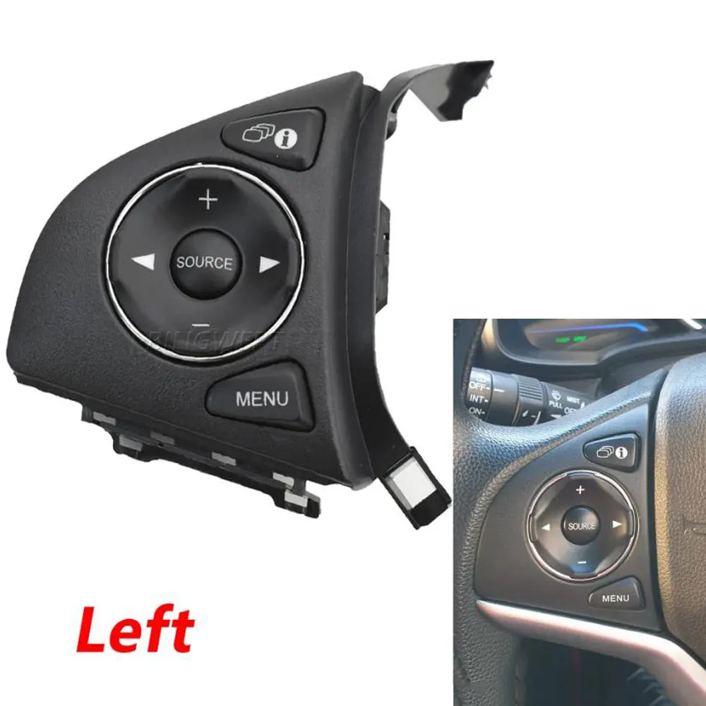 Right Cruise Control Button For Honda Fit 2015 2016 2017 2018 Steering Wheel Control Switch Audio Radio Remote Buttons Left view 3