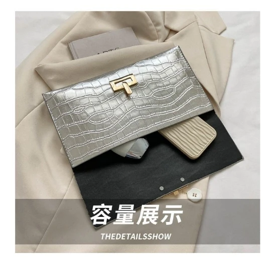 Golden Women Evening Bag Lady Party Banquet shoulder Bags Clutch Wedding Woman Handbag Hand Bag Girl Coin PU Envelope Purse