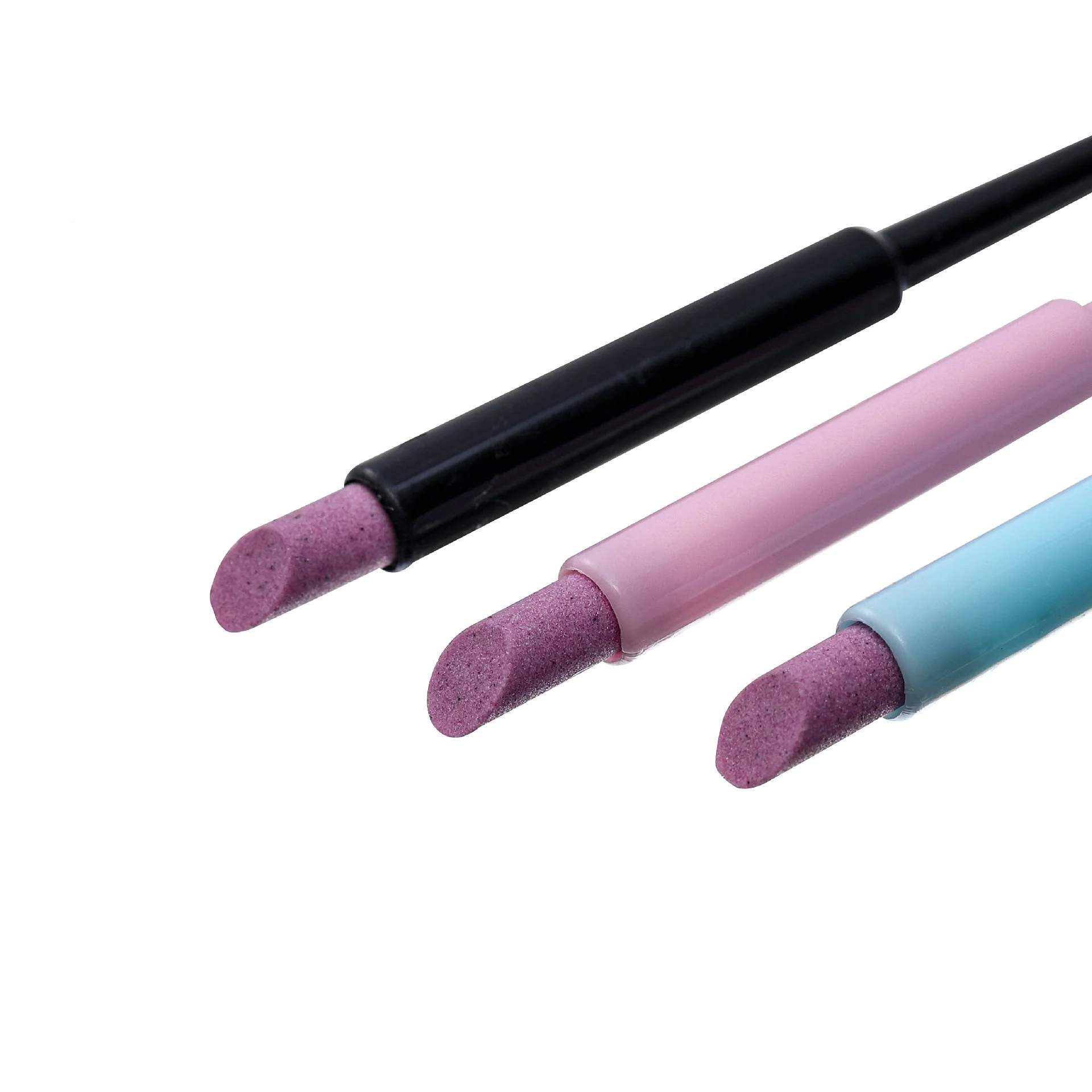 5PC Manicure Quartz Polishing Pen Set Dead Skin & Cuticle Remover Quartz Pen Fine Sanding Quartz Stone Nail Cuticle Pusher