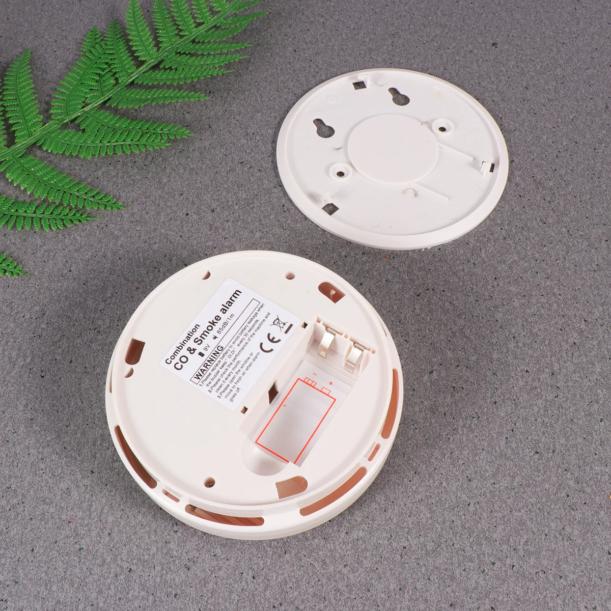 Smoke Carbon Monoxide Lcd Display Real Time Ppm Monitoring Green Red Led 85Db Alarm For Home Kitchen Garage