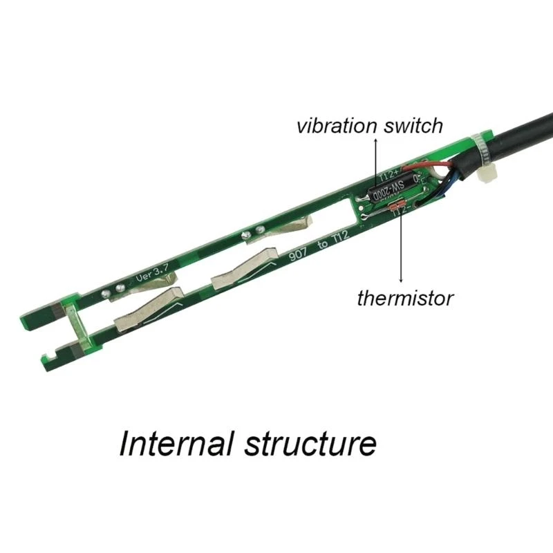 

A5YD T12 Welding Handle High Temperature Resistant for Soldering Station Handle DIY