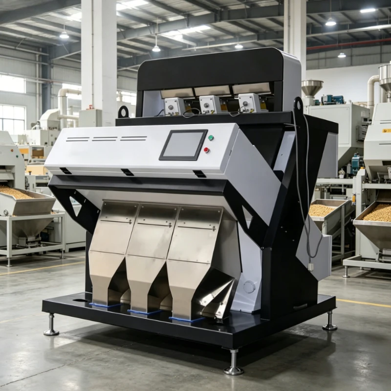 Customized Automatic CCD Color & Shape Sorter 99.9% High Accuracy Optical Sorting Machine for Grain Rice Corn Coffee Beans