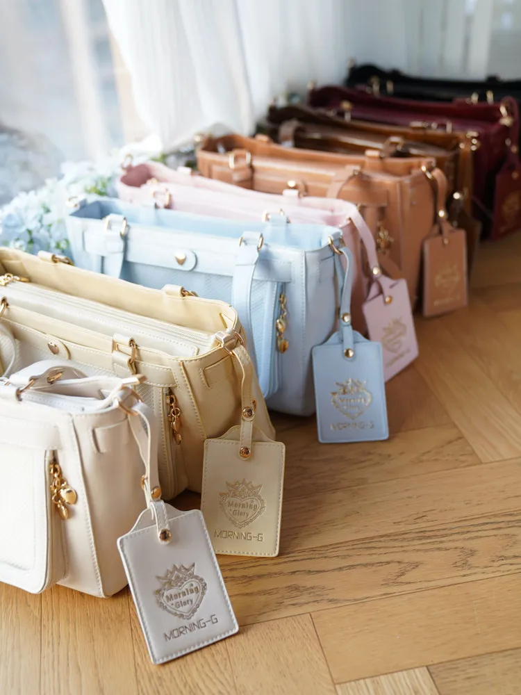 Cute Retro One-shoulder Oblique Span Bag Girl Double-sided Daily Snacks Second-dimensional Comic Exhibition Lta Bag for Women