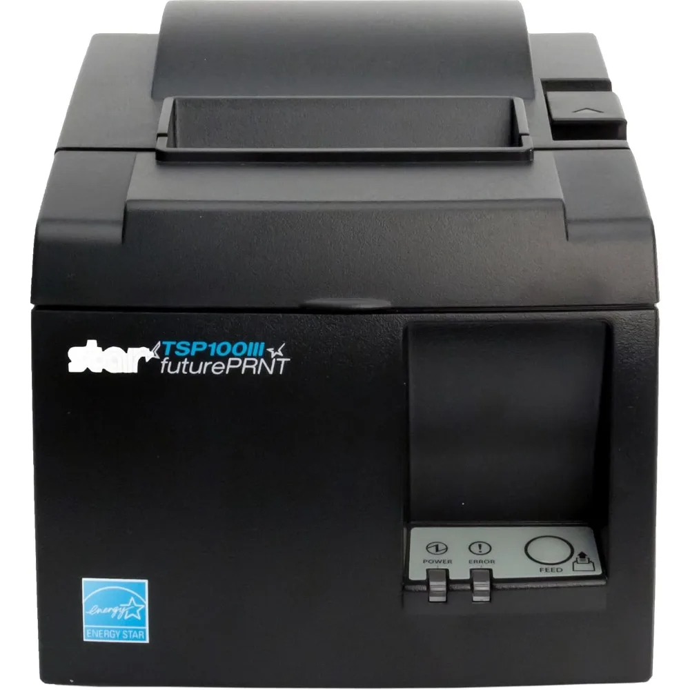 

TSP143IIIBi Bluetooth Thermal Receipt Printer for iOS, Android, and Windows with Auto-cutter and Internal Power Supply - Gray