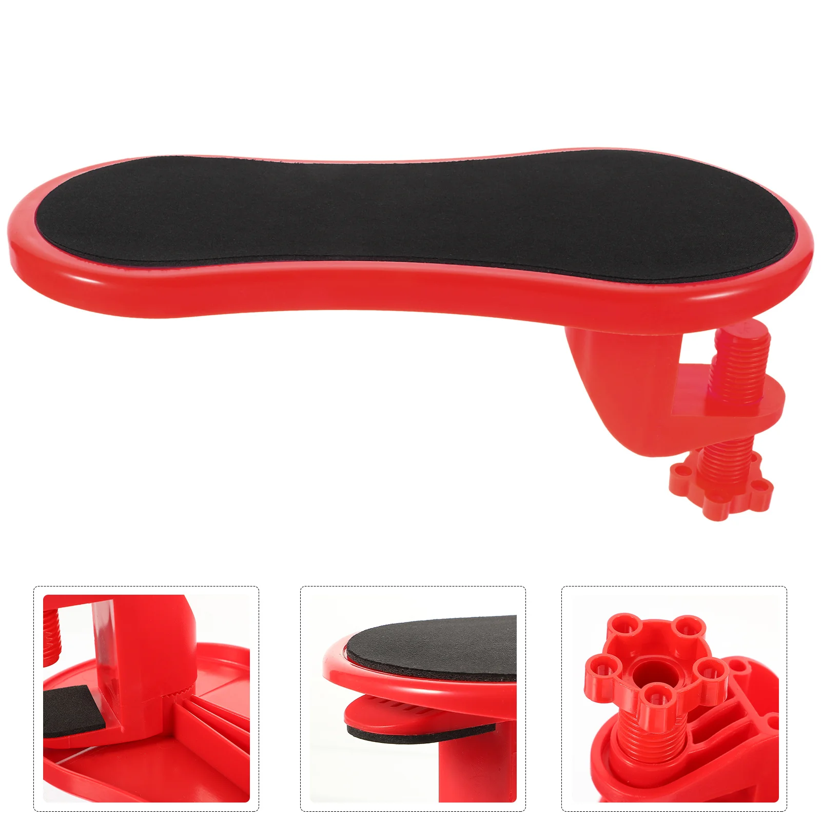 Sandaran Lengan Ergonomis untuk Meja, Bantalan Penyangga Siku, Sandaran Pergelangan Tangan yang Nyaman untuk Meja Kantor, Gaming, Mouse, Keyboard