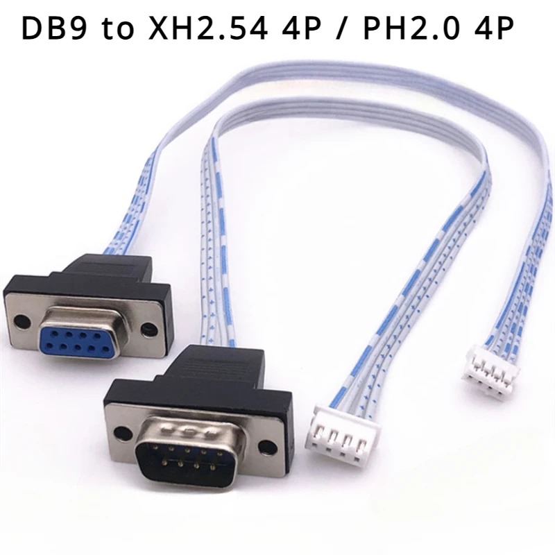 

1/5/10Pcs DB9 Pin RS232 Gold-plated Serial 4P Small Port Data Terminal Cable Male/Female to XH2.54/PH2.0 Android Mainboard COM