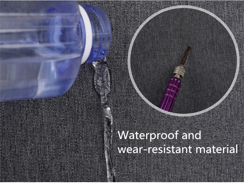 Nesitu مقاوم للماء خفيف الوزن سعة كبيرة A4 14 15.6 بوصة كمبيوتر محمول الرجال النساء على ظهره حقيبة سفر مدرسية أسود رمادي أزرق M1239