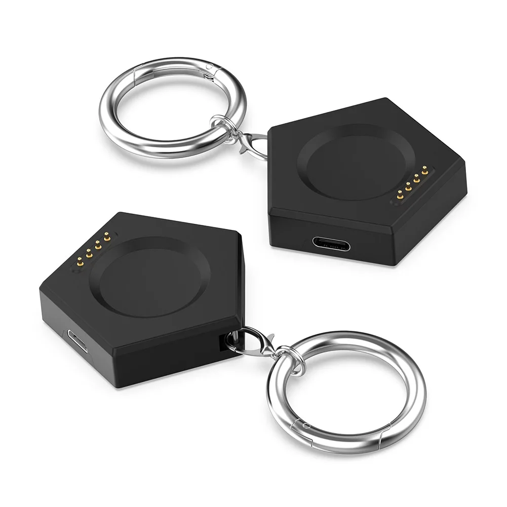 Magnetic Portable Charger Replacement Charger Dock with Keychain for Oneplus Watch2 OPPO Watch X/4pro/3 Pro/3/2/SE