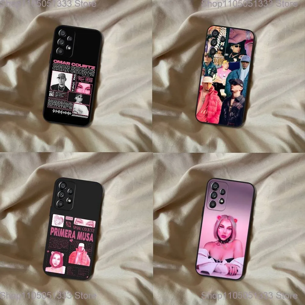 

Primera Musa Omar Courtz Phone Case For Samsung Galaxy A20,A21s,A22,A31,A32,A52,A53,A72,73,A80 Soft Black Cover