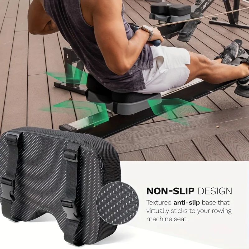وسادة مقعد آلة التجديف لآلة التجديف Concept 2 - Concept 2 Rower، دراجة ثابتة مستلقة، وسادة مقعد WatterRower