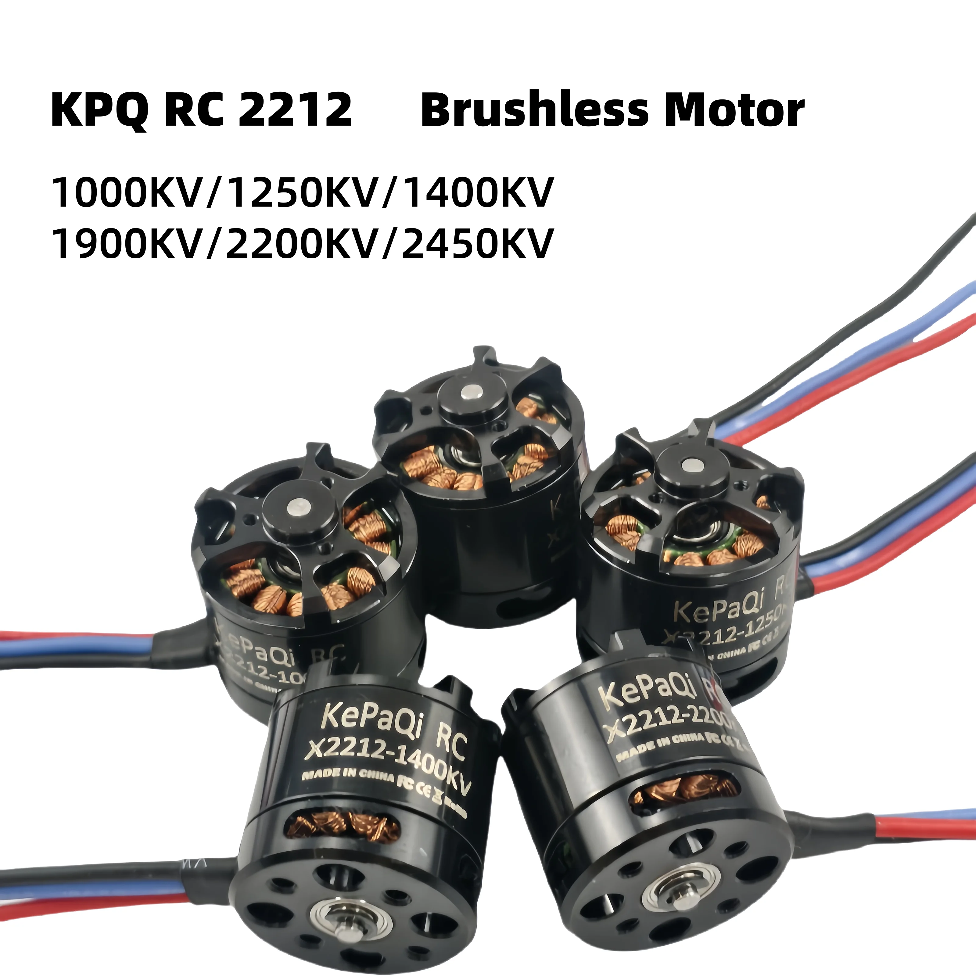 

KPQ2212 full series motor for model airplane fixed-wing, high efficiency, high temperature resistance,stable,four-axis brushless
