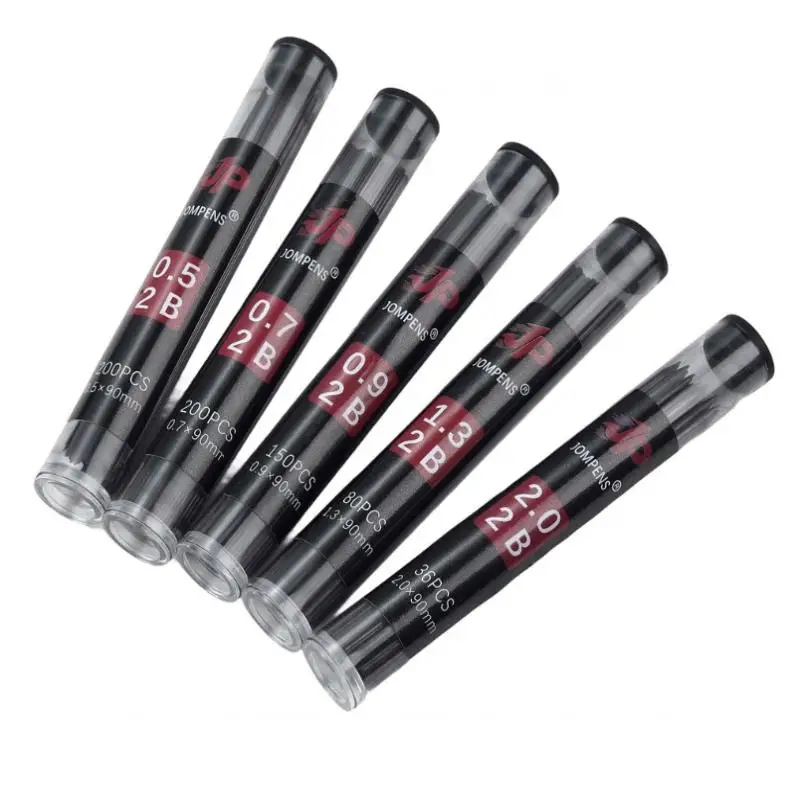 �� 2B Mechanische Bleistiftminen, 0,5/0,7/0,9/1,3/2,0mm 90mm Bleistiftminen für Zeichnen, Skizzieren & Schreiben – Detail 4