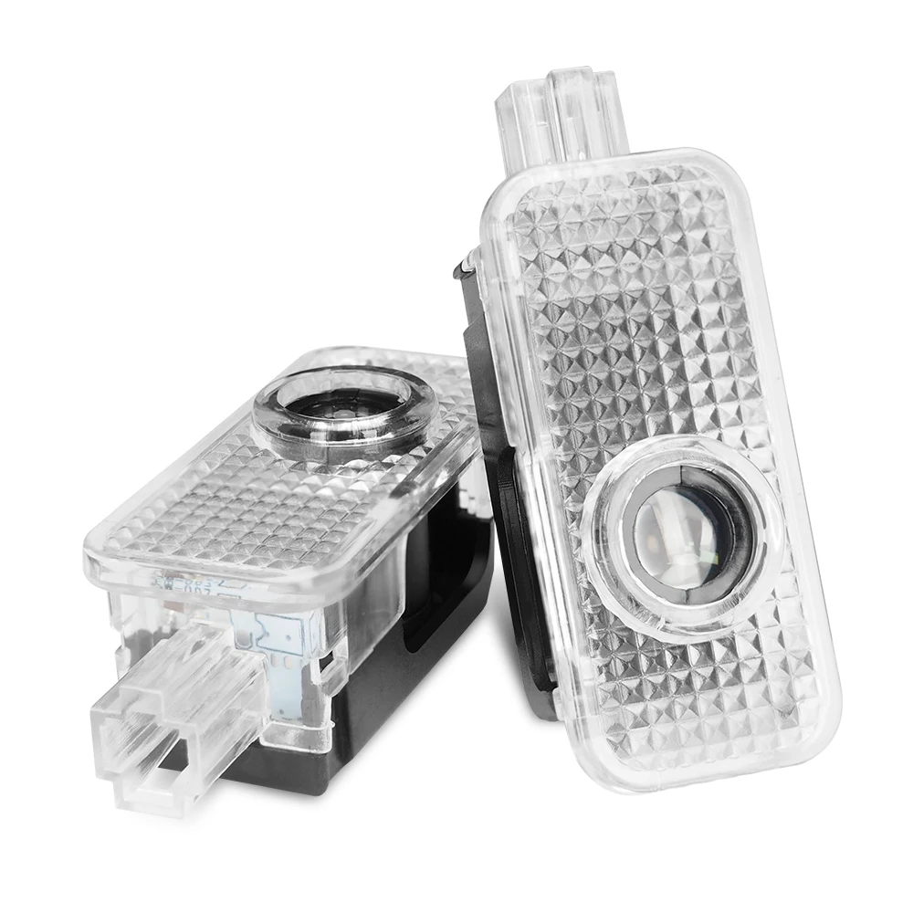 A6 C6 ABT الظل لأودي ضوء الباب 2 قطعة RS3 ABT ترحيب ضوء لأودي RS5 S4 TTS SQ5 B6 A4 A5 A6 A3 Q3 Q5 Q7 أودي ضوء الباب