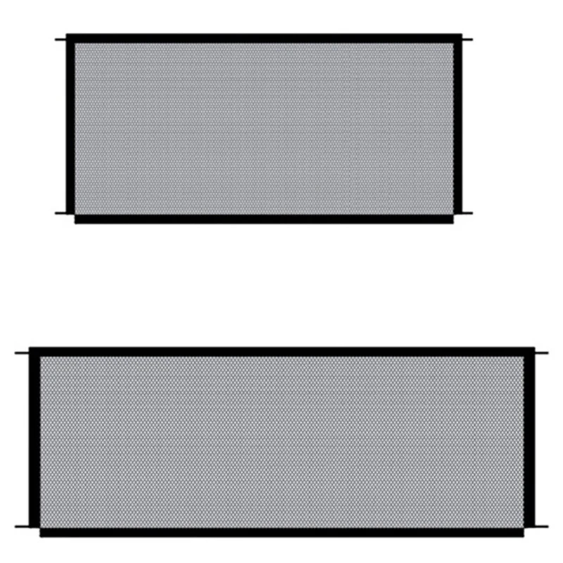 Rede retrátil de isolamento para animais de estimação, portão para escadas e portas, portão de segurança dobrável, interno e sem