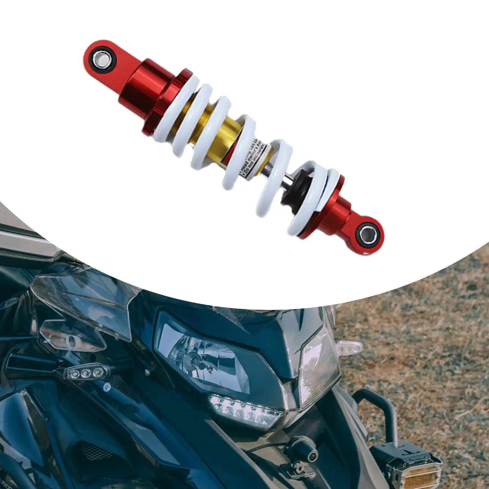 

240mm Rear Shock Absorber Reliable Replacements Aluminum Alloy for Motorbike Scooter ATV Mountain Bike All-terrain Vehicle