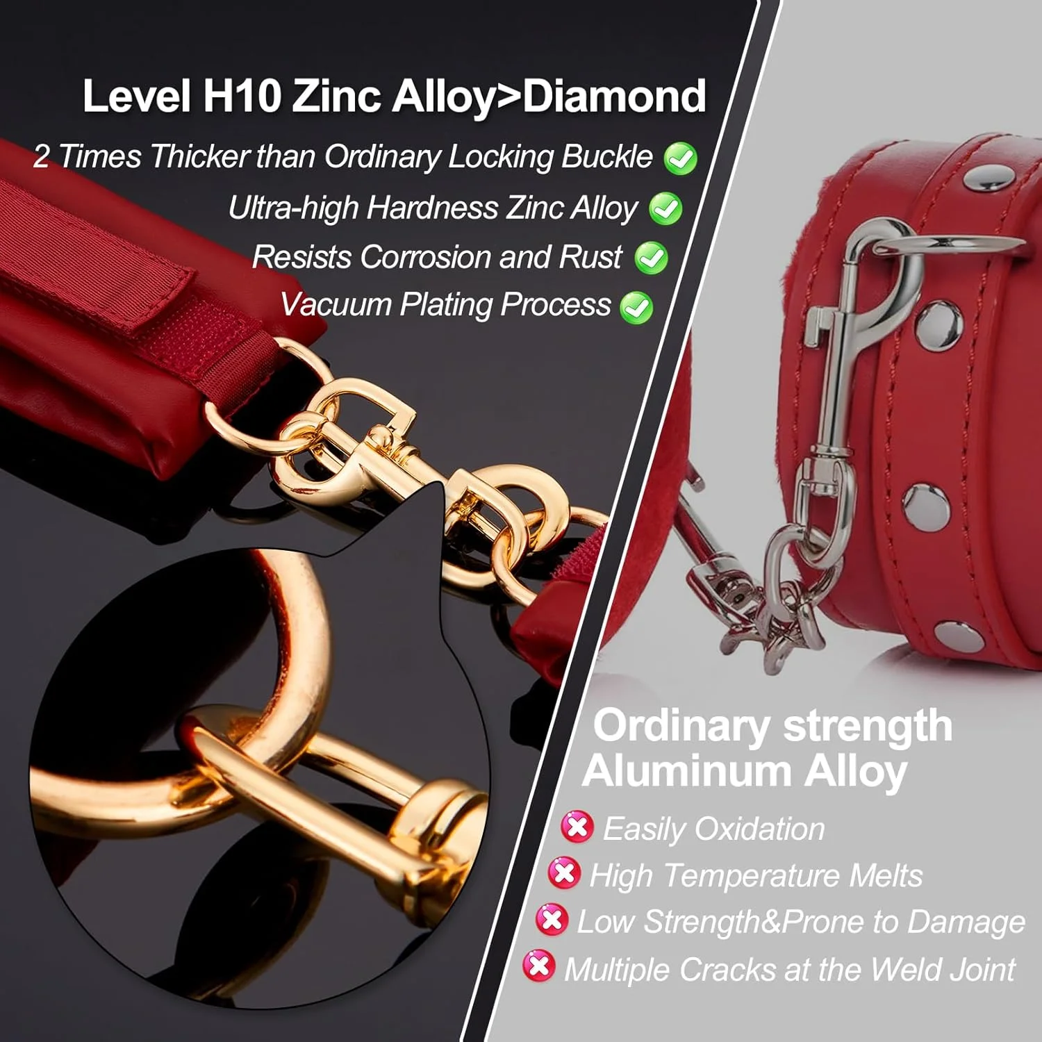 أصفاد جلدية ناعمة قابلة للتعديل للأزواج ، لعبة SM ، أصفاد الكاحل ، مجموعات ألعاب جنسية للضبط ، ألعاب للبالغين #3