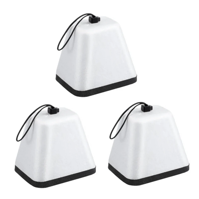 3PCS Outdoor Faucet Covers For Winter Foam Spigot Covers Winter Insulated For Freeze Protection