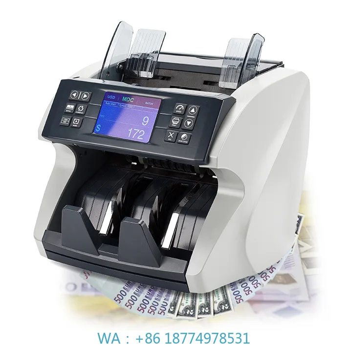 Money Detector Banknote Counter with Printer Loose Note Counting Machine Cis High Quality Value Counter Mix Banknote