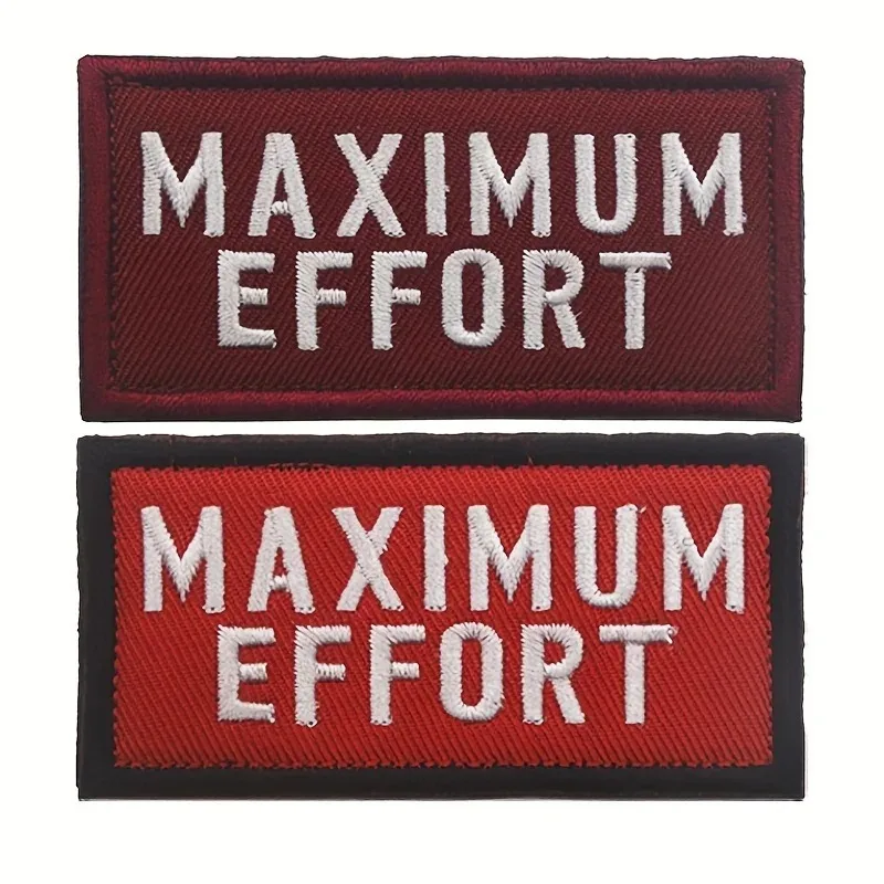 High Quality Death Attendant Badge Hero Embroidered Badge Clothing Hook and Loop Patch Diy Hat Backpack Armband
