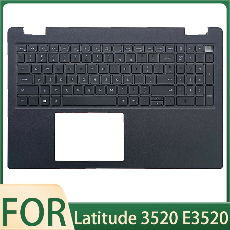 

New Laptop case For Latitude 3520 E3520 Palmrest Upper Case Cover C Shell With US English Keyboard 0DJP76