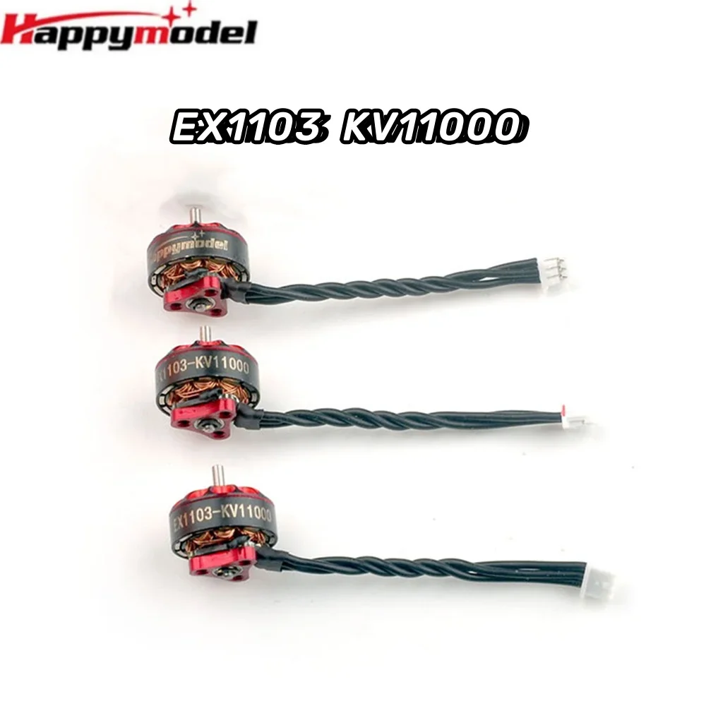 HappyModel EX1103 KV11000 1-2S Brushless Motor Replacement for Bassline 2S Micro 90mm FPV Drone DIY Parts