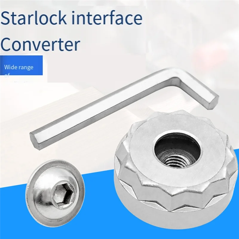 Лидер продаж-2 комплекта конвертера для адаптера Starlock, система блокировки звезды, электроинструменты, адаптер для осциллирующей пилы, установка ручных инструментов
