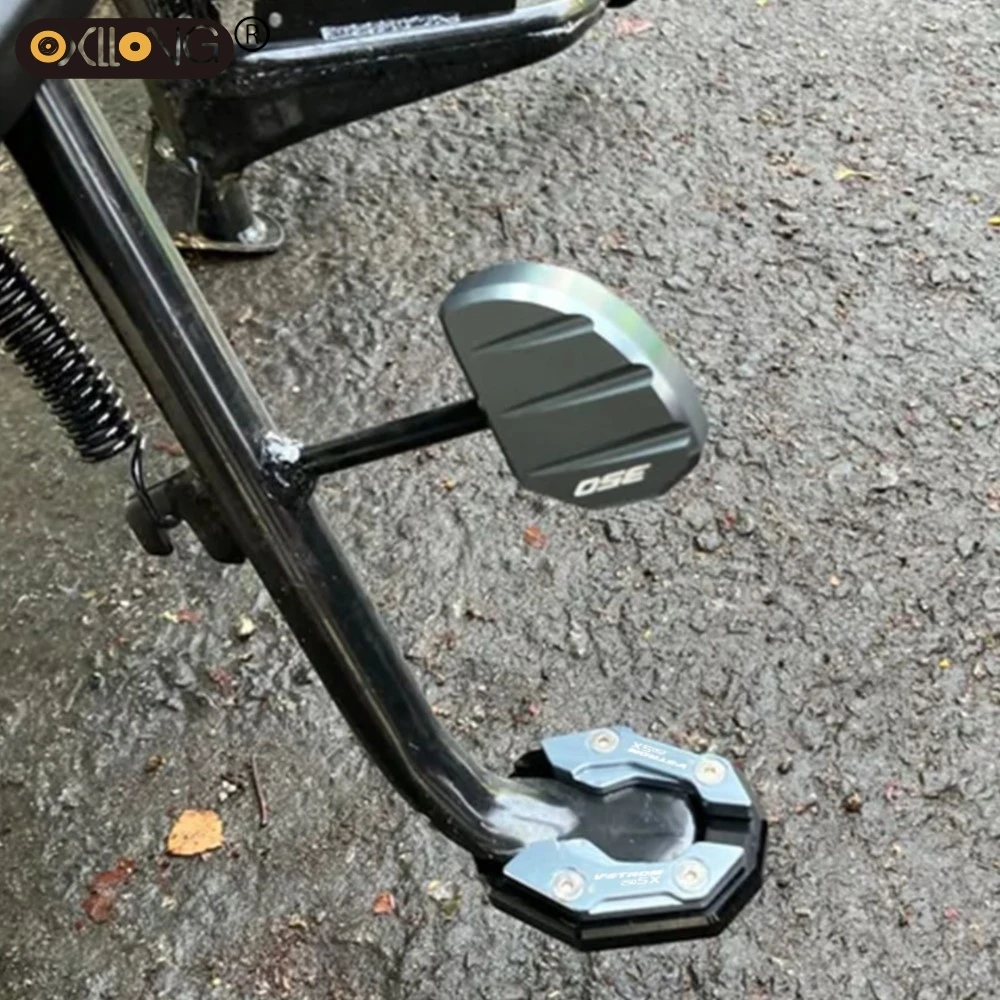 

For Suzuki Vstrom 250 SX 250SX V-STROM SX250 2022 2023 2024 2025 Motorcycle Kickstand Side Stand Enlarger Extension Plate Pad
