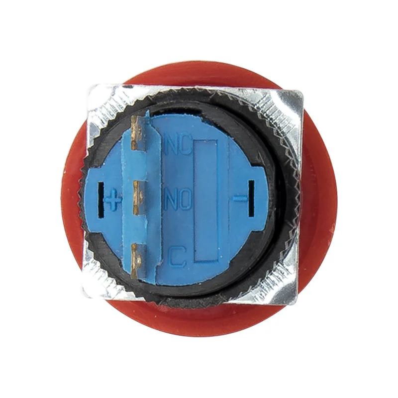 5 Buah/Banyak AB6-V 16 Mm Emergency Stop Push Button Switch (Saklar Tombol Tekan Tombol AS6-Y
