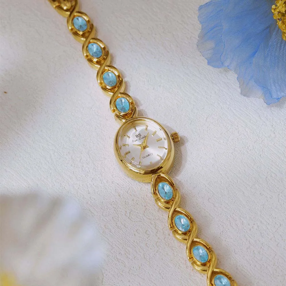 

2025 Women's Watch Unique Small Dial Original Brand Quartz Watches Waterproof Elegant Bracelet for girl Dress Gift Relogio