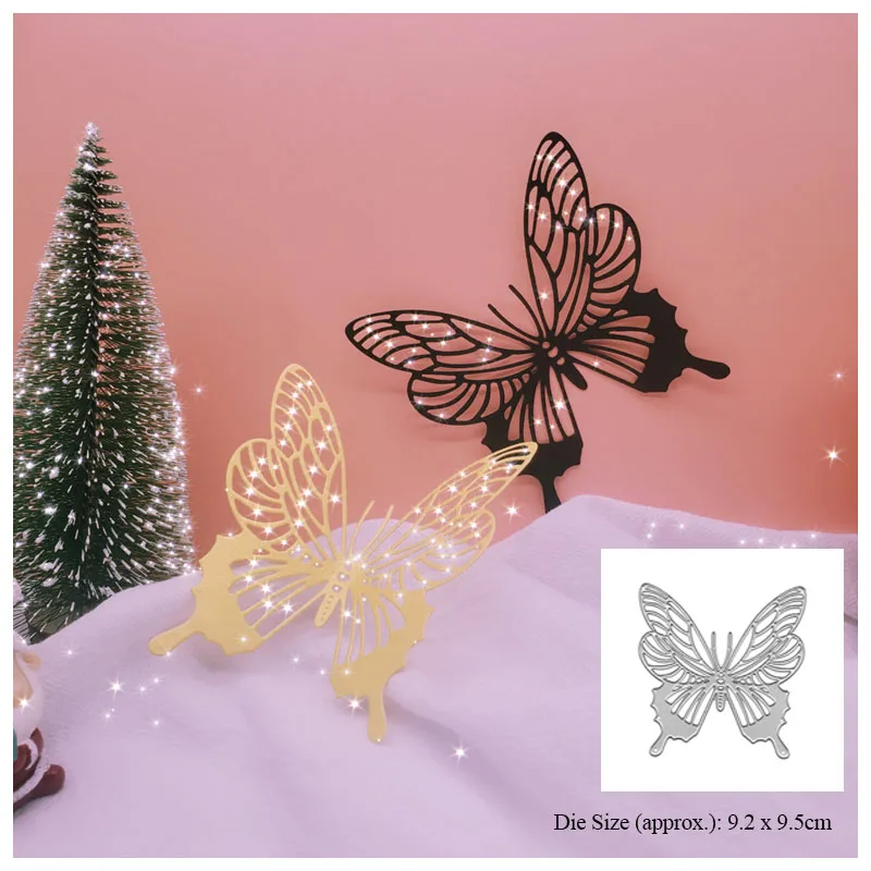 Butterfly Cutting Dies Cut Die Mold DIY Scrapbook Album Paper Card Making Craft Embossing Decoration Stencil Metal