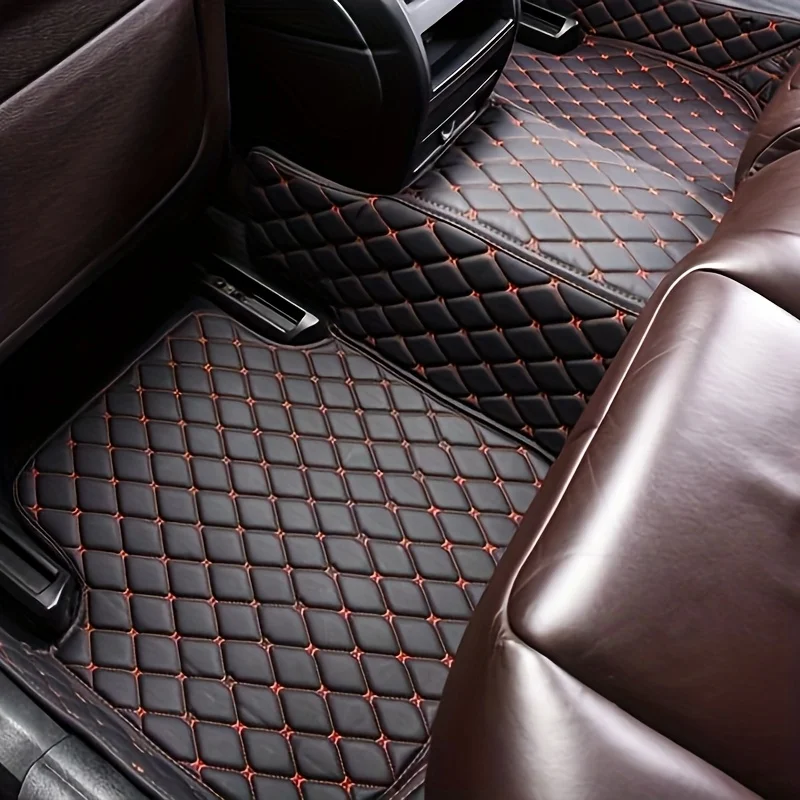 Customized High-quality Mat NonSlip Car Floor Mats Full Set For Suzuki SX4 2007-2018 Interior Accessories Leather Carpets Rugs