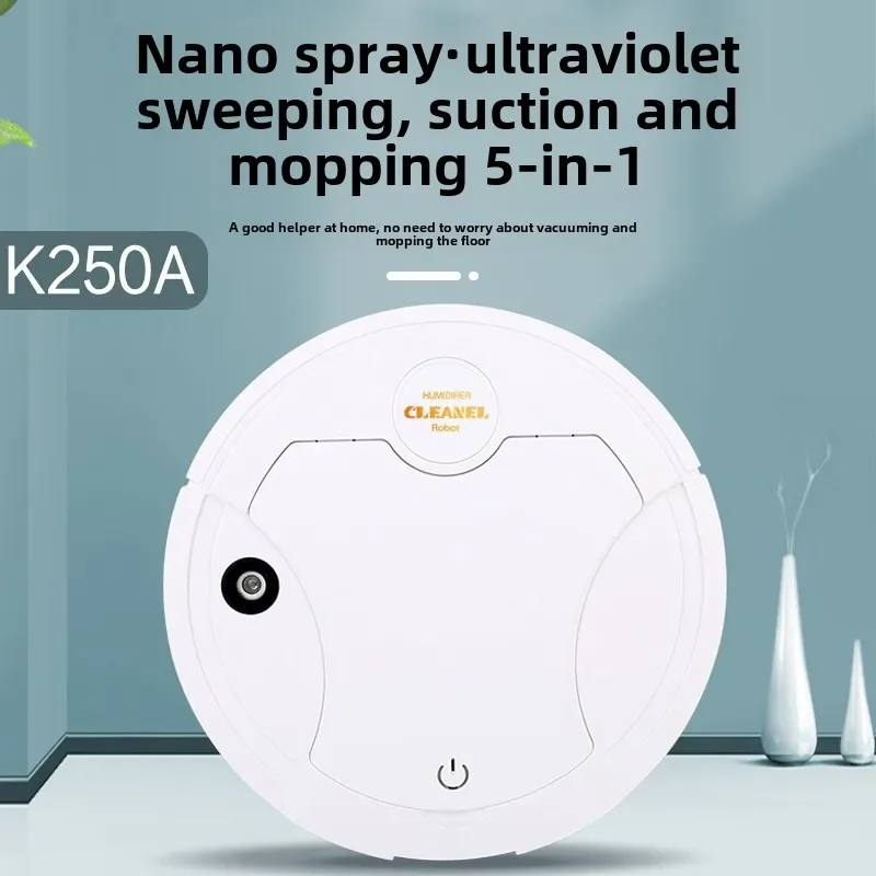 Wireless 5-in-1 household sweeping robot Mobile spray humidifier Vacuum cleaner Automatic vacuum cleaner Household appliances