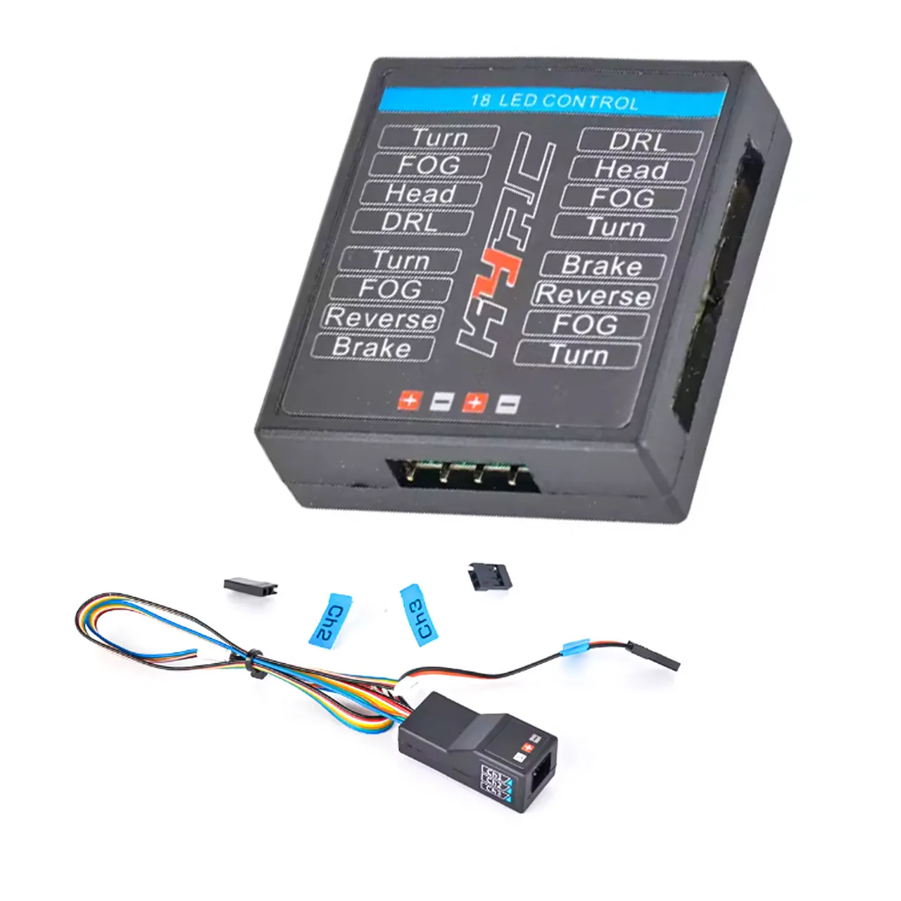 트랙사스 TRX4 디펜더 TRX-4 1/10 RC 크롤러 자동차 방향지시등 브레이크 등용 LED 라이트 시스템 전후방 램프 그룹