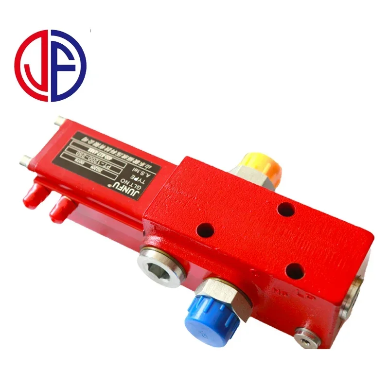 Safe and durable hydraulic tipping control valve installed on the oil cylinder of the dump truck