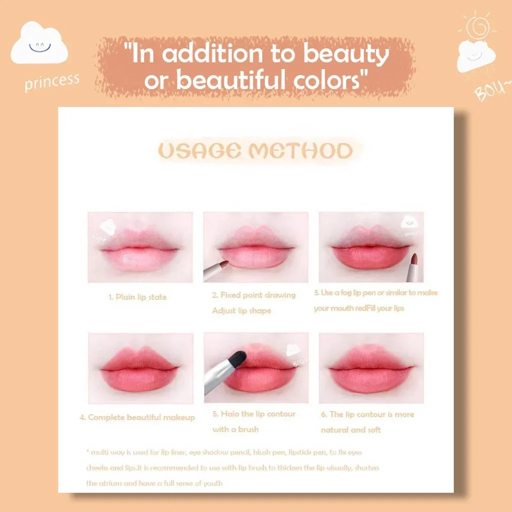 وجه سر بطانات مقاومة للماء ماكياج محدد الشفاه 12 لون ماتي المخملية قلم أحمر الشفاه/ليبتينت طويلة الأمد مقاوم للماء الشفاه تينت #4