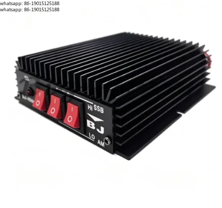 High Quality    1PCS  Black BJ-450U Mini High Power Full Mode   CB SwitchingSupply SSB Unilateral Power Amplifier