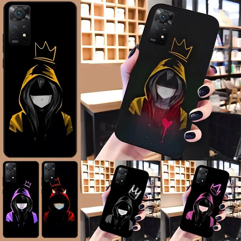 Art Cool Graffiti Girls Phone Case Funda For Redmi Note 11 10 9 8 6 Pro 10T 9S 8T 7 5A 5 4 Macia Shockproof Cover Shell