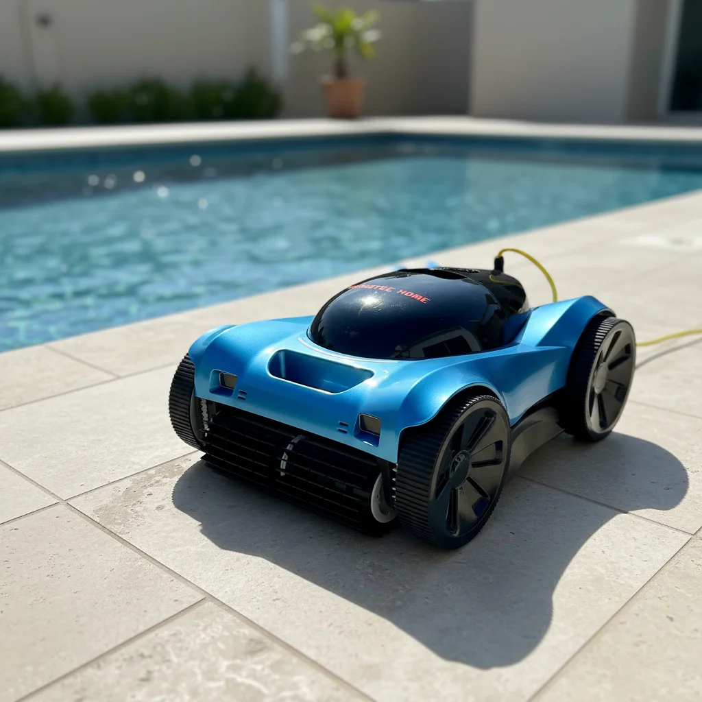 

Filter Waterline Underwater Swimming Smart Wireless Cordless Automatic Robotic Vacuum Cleaner Pool Cleaning Robot