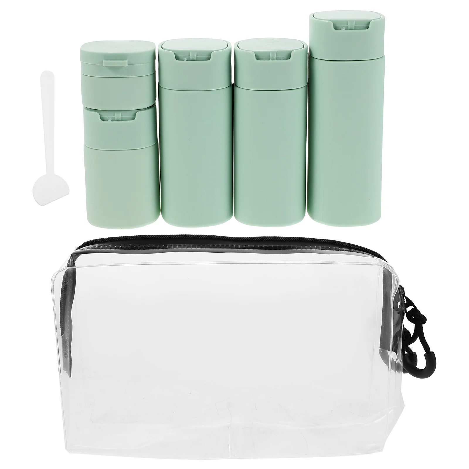 1Set Lekvrij Hervulbare Reisflessen Draagbare Knijp Lege Shampoo Lotion Huidverzorging Containers voor Reizen Toiletartikelen Opslag