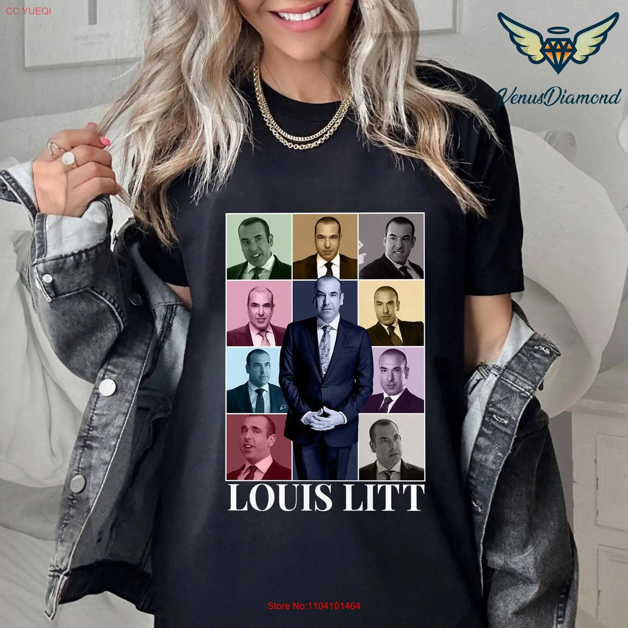 You Just Got Litt Up Louis T Shirt Eras Tour Style Vintage Suits Pearson Hardman long or short sleeves