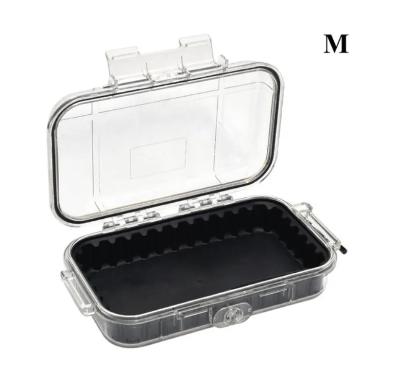 Custodia di sicurezza impermeabile strumenti di stoccaggio antiurto per esterni 170/240/300g 1pc scatola di plastica ABS attrezzatura antipolvere a secco